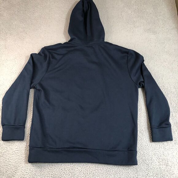 FC Barcelona Hoodie Men XL Navy Blue‎ Sweatshirt Sportswear Soccer Football Logo - Picture 5 of 7